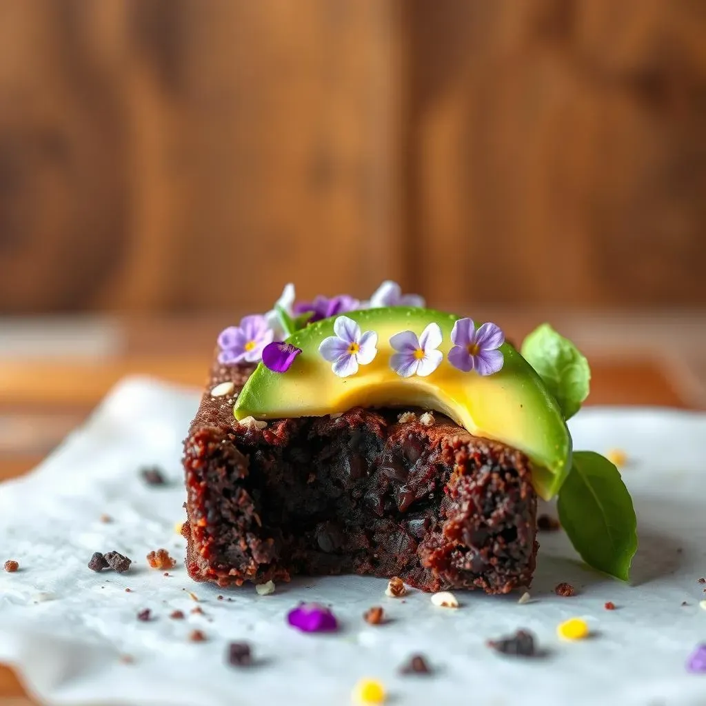 Amazing Vegan Avocado Brownies Almond Flour Recipe