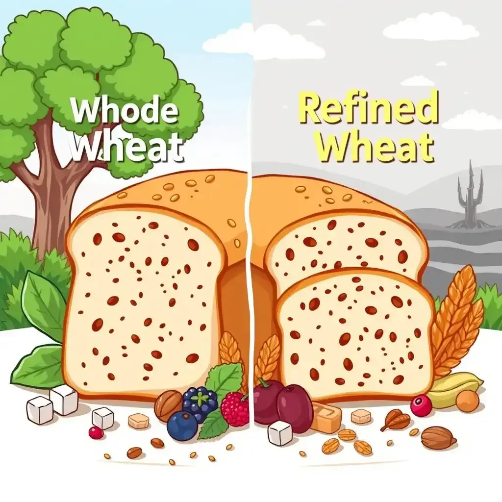 Whole Wheat Vs Refined Grains A Nutritional Showdown