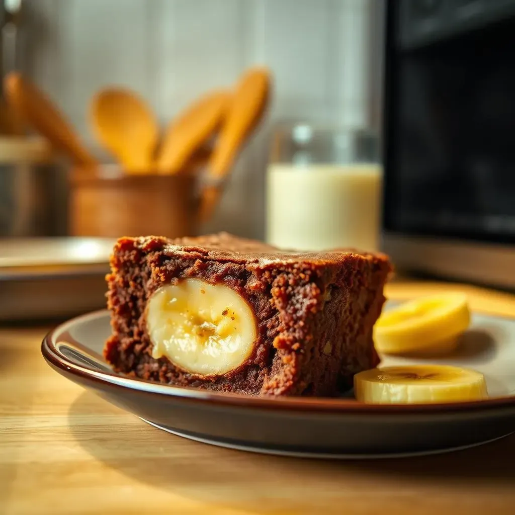 Why a Banana Brownie in the Microwave?