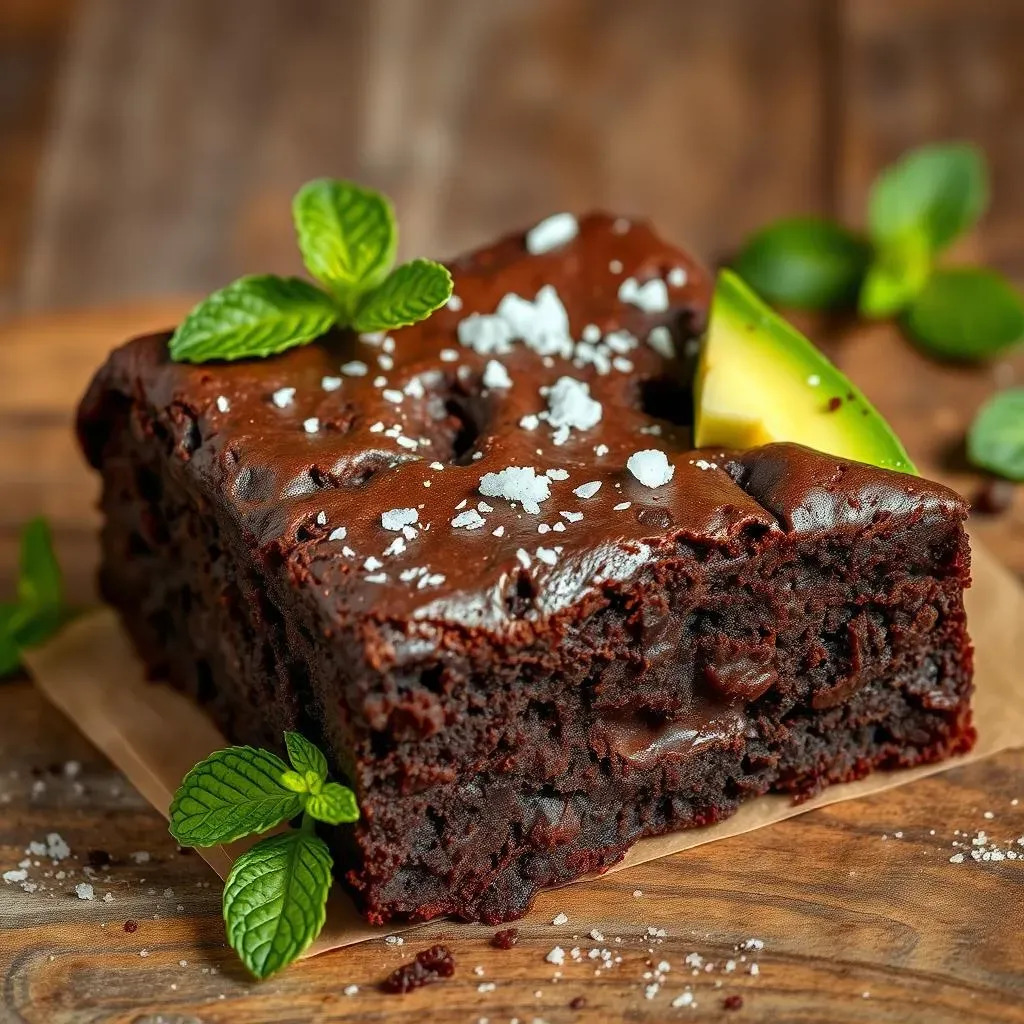 Why Avocado in Double Chocolate Brownies?