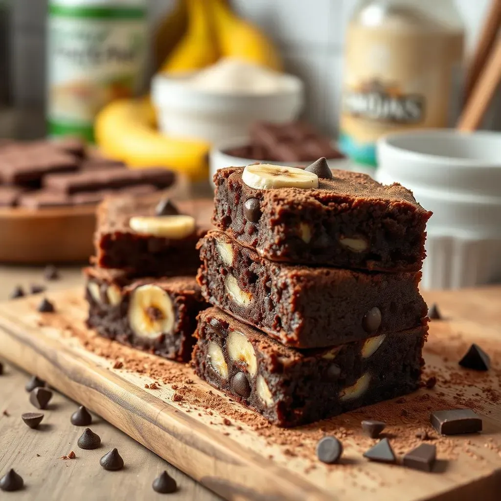 Why Banana Chocolate Protein Brownies are the GuiltFree Treat You Need