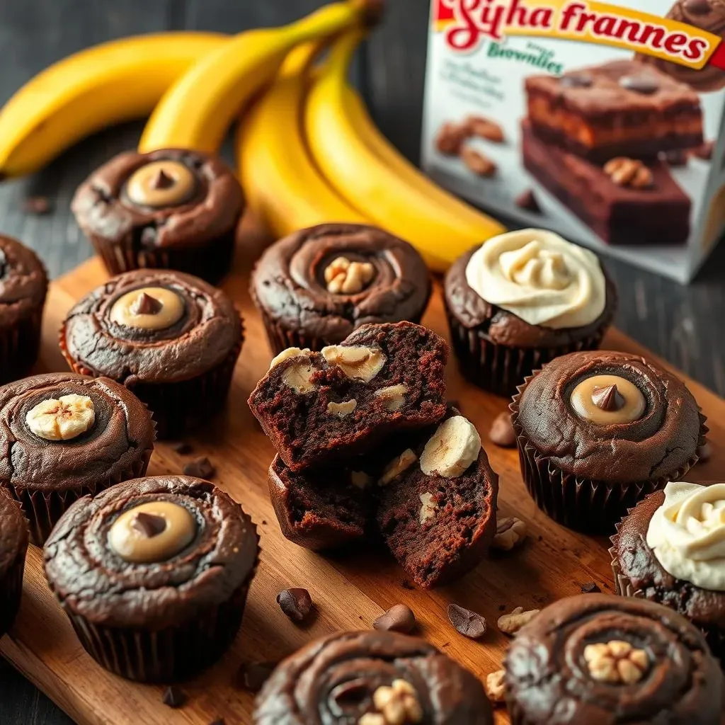 Why Brownie Banana Muffins Using a Box Mix Are a Genius Idea