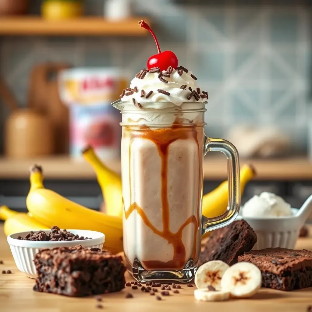 Why I Made a Banana Brownie Milkshake