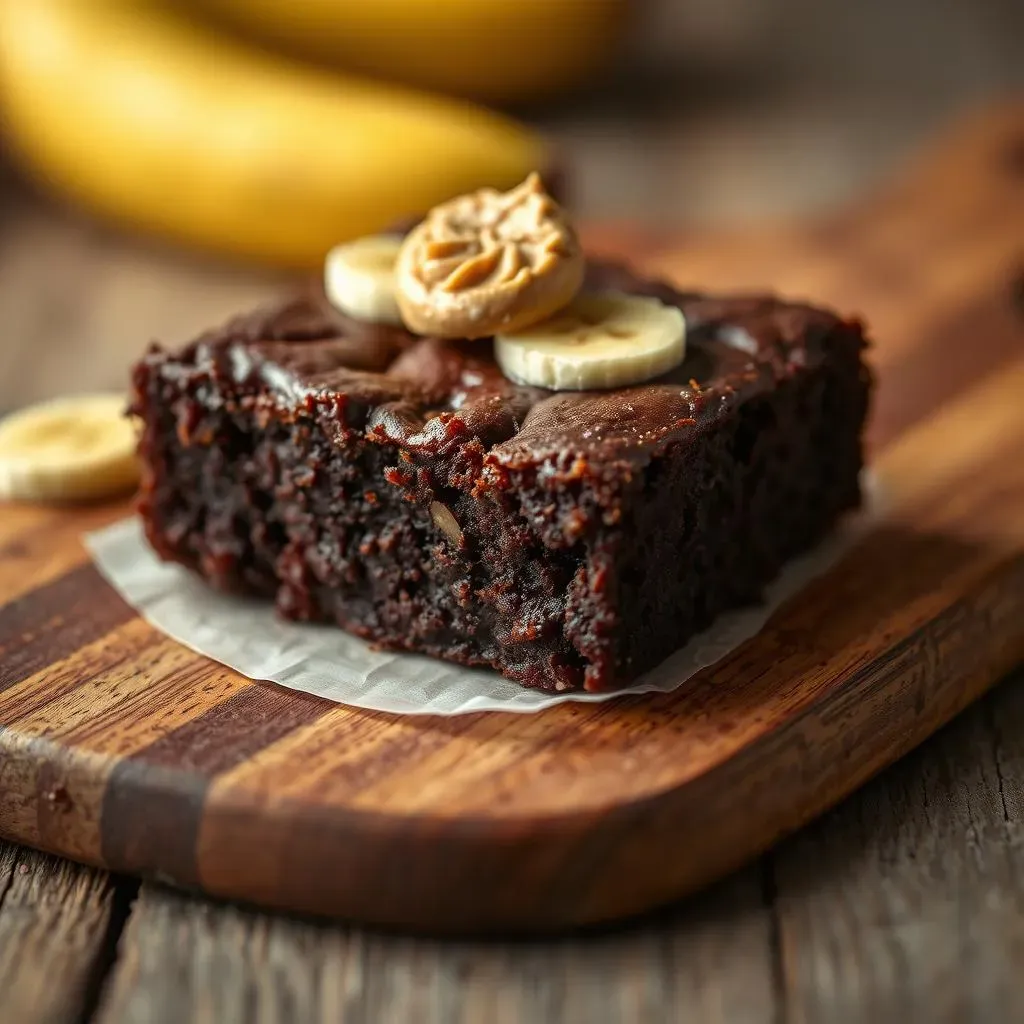 Why I'm Obsessed with These 4 Ingredient Banana Brownies