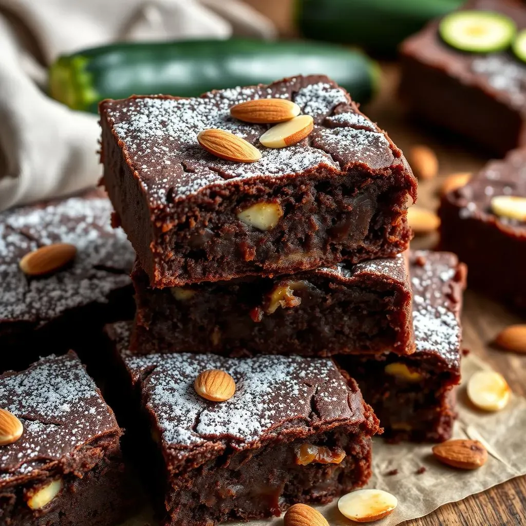 Amazing Zucchini Almond Flour Brownies: Paleo Recipe