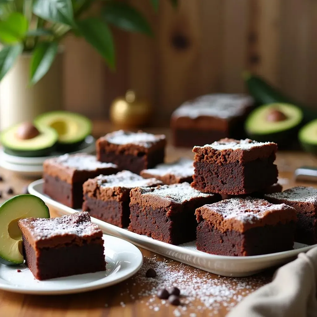 Amazing Zucchini Avocado Brownies: Easy &amp; Fudgy