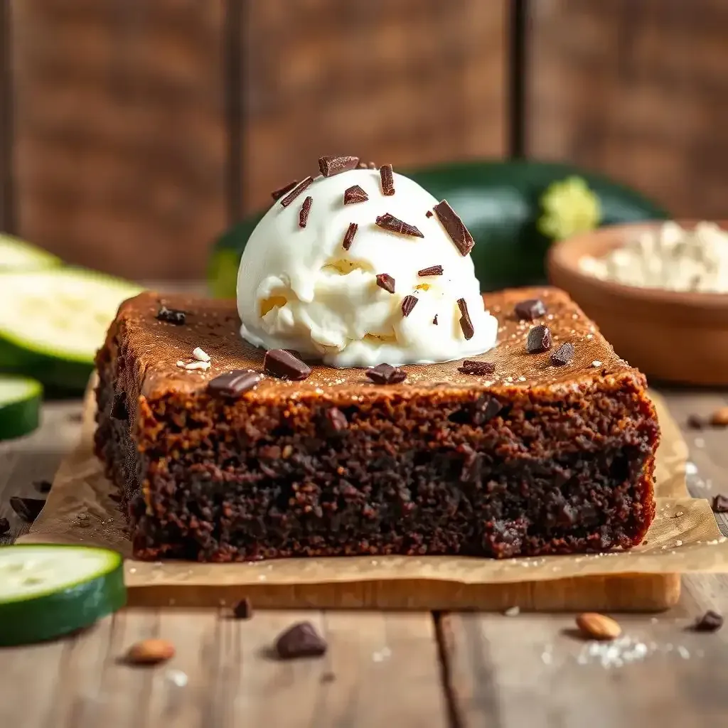 Zucchini Brownies With Almond Flour A Healthier Indulgence